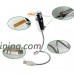 USB LED Clock Fan 90mm USB-Powered Portable Fan with Clock  LED Light Display Time  Mini Fan for laptop and PC-Green Light (Clock fan) - B076C88DG1
